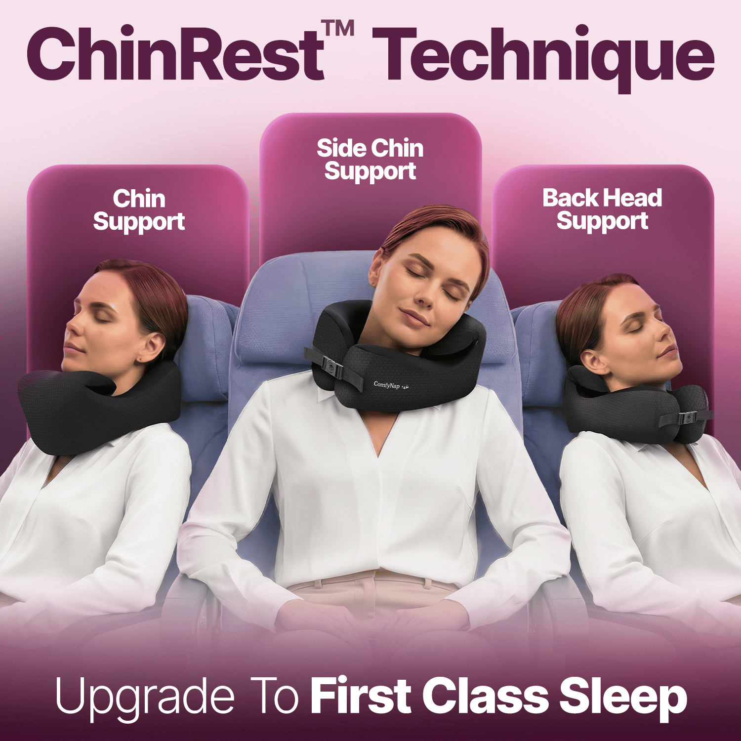 2. Neck Pillow LI - ChinRest 1 v1 - Black